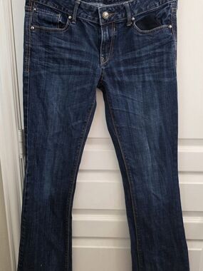 Express Women's Dark Blue Boot Cut Jeans
